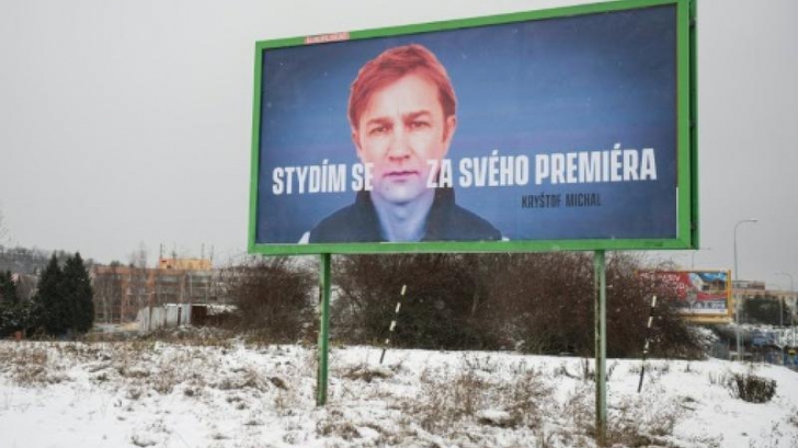 Campanie inedită în Cehia: ”Mi-e rușine cu premierul meu”!