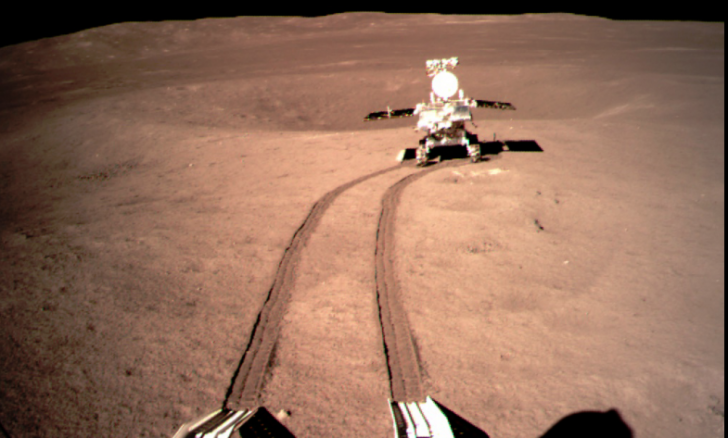 Roverul Chinei, pe Lună