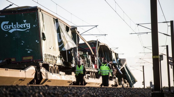 Danemarca. Accident feroviar grav: cel puțin 6 morți, mai multe persoane rănite 