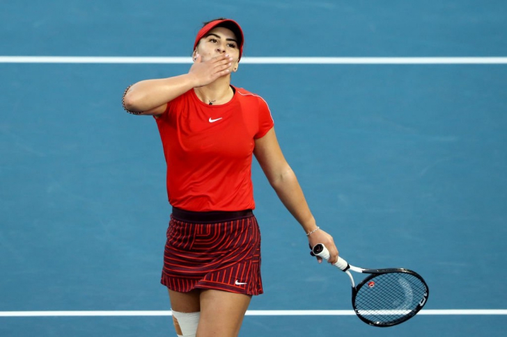 Bianca Andreescu, în turul doi la Australian Open
