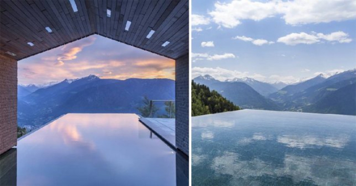 Un hotel din Italia deține piscina cu cea mai frumoasă vedere din lume. FOTO