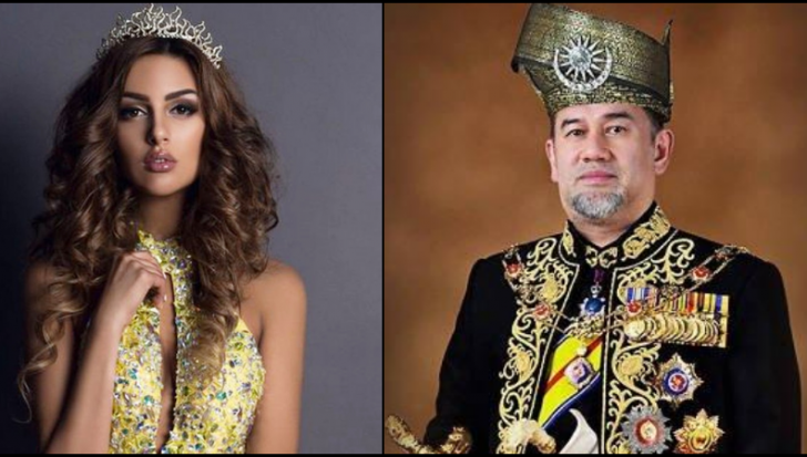 Regele Malaysiei a abdicat, spre șocul supușilor, pentru a se căsători cu Miss Rusia