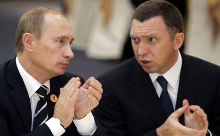 Vladimir Putin și Oleg Deripaska
