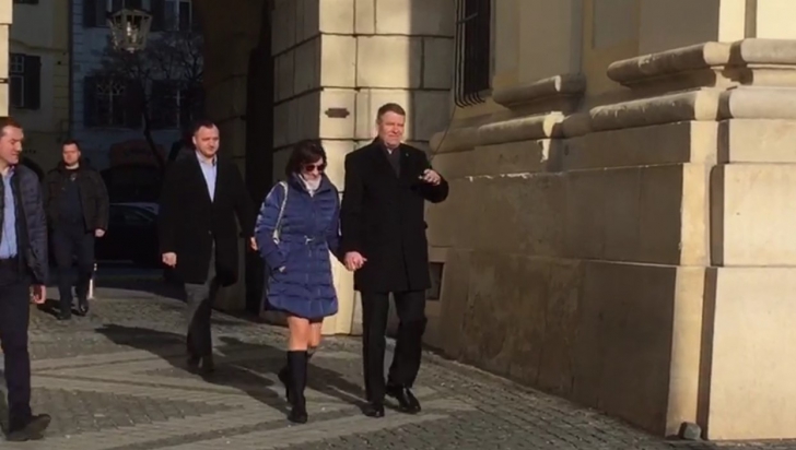 Președintele Iohannis și-a petrecut weekend-ul la Sibiu