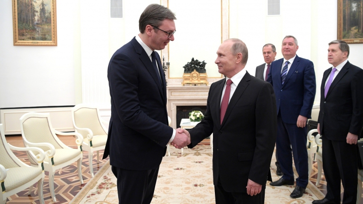 Aleksandar Vucic: Serbia este un partener de încredere al Rusiei 