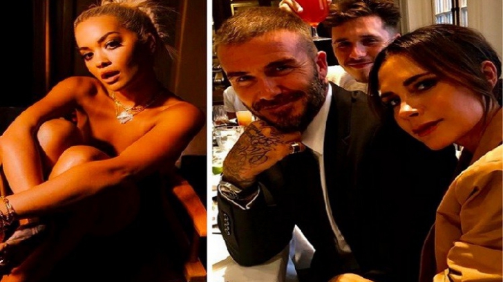 Rita Ora a pus ochii pe fiul soţilor Beckham