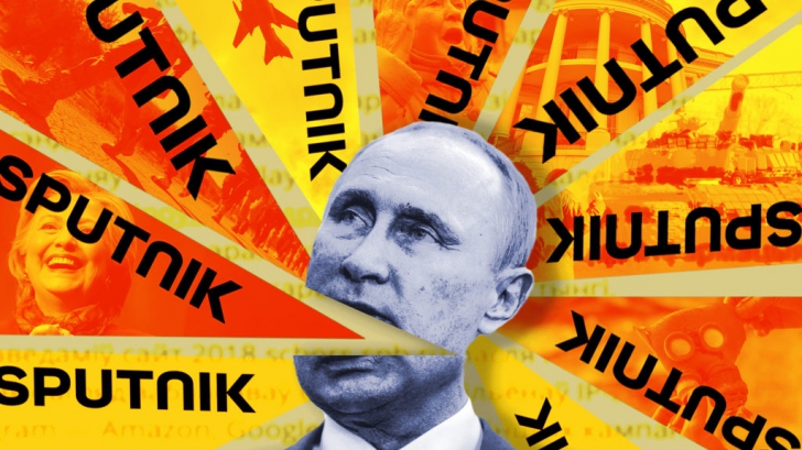 Facebook a închis două mari rețele rusești de dezinformare, active și în România. Sputnik, în centru