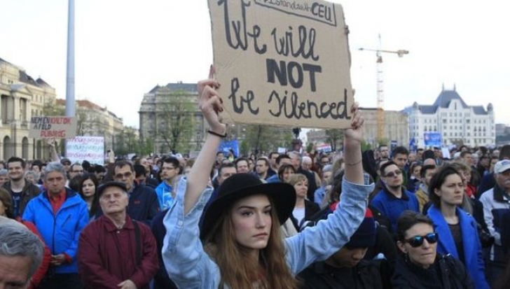Proteste la Budapesta. Maghiarii, din nou împotriva lui Orban