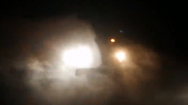 Imagini de coşmar de pe drumul spre Rânca, traficul a fost închis (VIDEO)