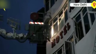 Incendiu violent &icirc;ntr-un hotel din New Delhi: Cel puţin 17 morţi