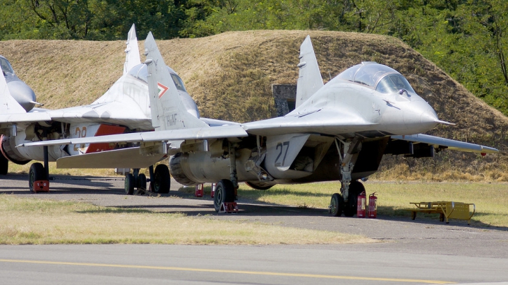 Ungaria și-a scos la vânzare întreaga flotă de avioane MiG-29. Cât costă