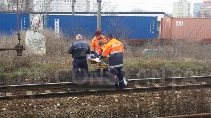Accident feroviar grav la Medgidia, bărbat spulberat de tren
