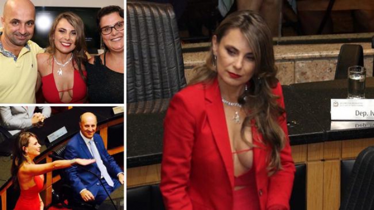 Senatoarea cu sânii mari, Ana Paula da Silva