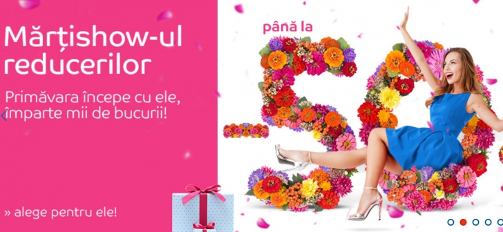 eMAG Martishow-ul reducerilor topeste inimile doamnelor si domnisoarelor