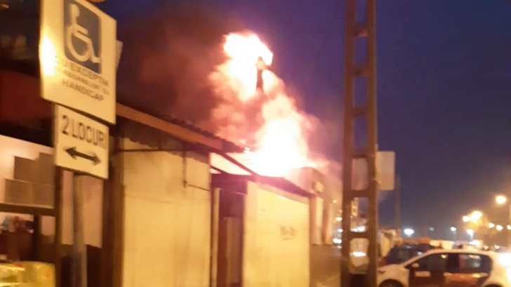 Incendiu la Timișoara