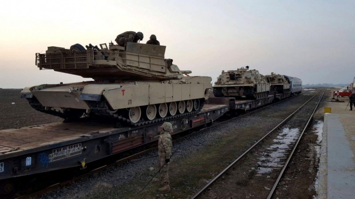 Militari americani, cu elicoptere, tancuri și blindate au intrat în România. Ce se întâmplă