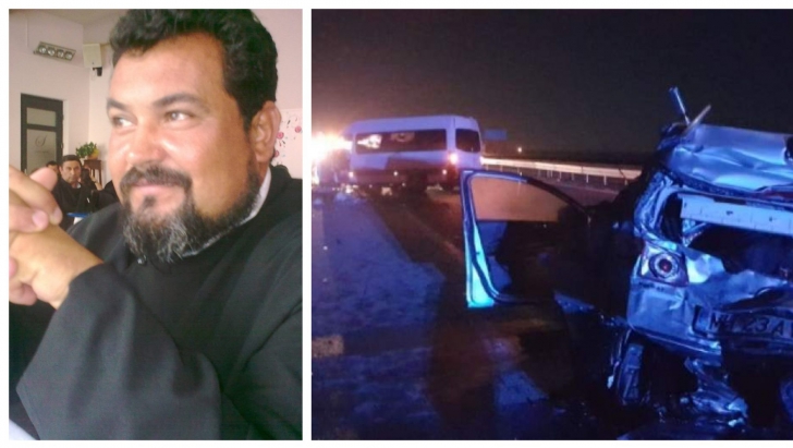 A murit preotul Armanca într-un accident pe autostradă 