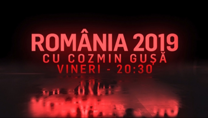 Cozmin Gușă debutează ca moderator, astăzi, la 20:30, cu emisiunea România 2019