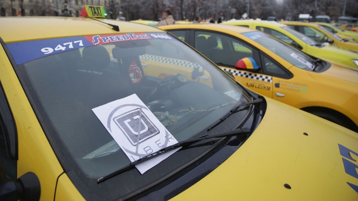 Reacţia Uber la protestul taximetriştilor
