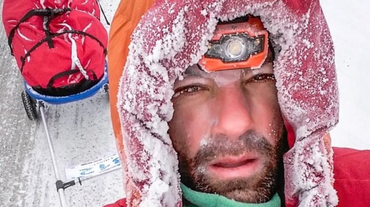 Tibi Ușeriu, scos din cursa extremă Yukon Arctic Ultra și dus la spital cu elicopterul