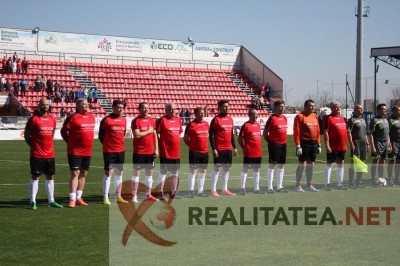 Adrian Ilie a făcut spectacol la meciul de old boys Dinamo - Steaua 3-3, jucat la Voluntari