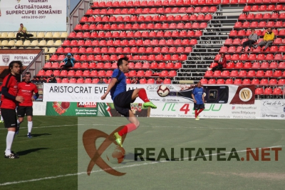 Golul marcat de Nicolae Dica. Foto: Cristian Otopeanu