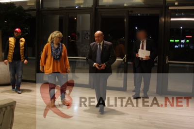 Traian Basescu, la Realitatea TV. Foto: Cristian Otopeanu