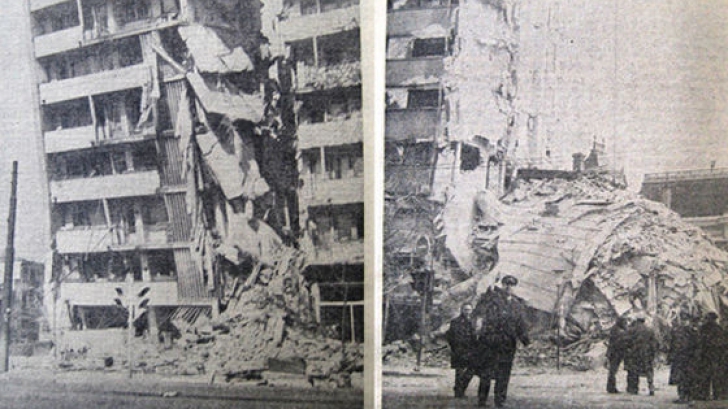Terifiant! Singura înregistrare a momentului în care s-a produs cutremurul din 1977