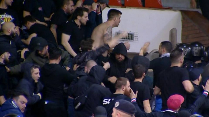 VIDEO | Bătaie ca-n șapte păcate la Steaua – Dinamo! 