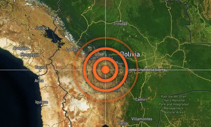 Cutremur de 6,5 pe Richter în America de Sud 