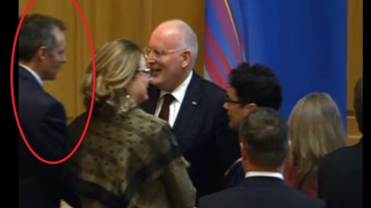 Frans Timmermans și Florian Coldea Frans Timmermans și Florian Coldea