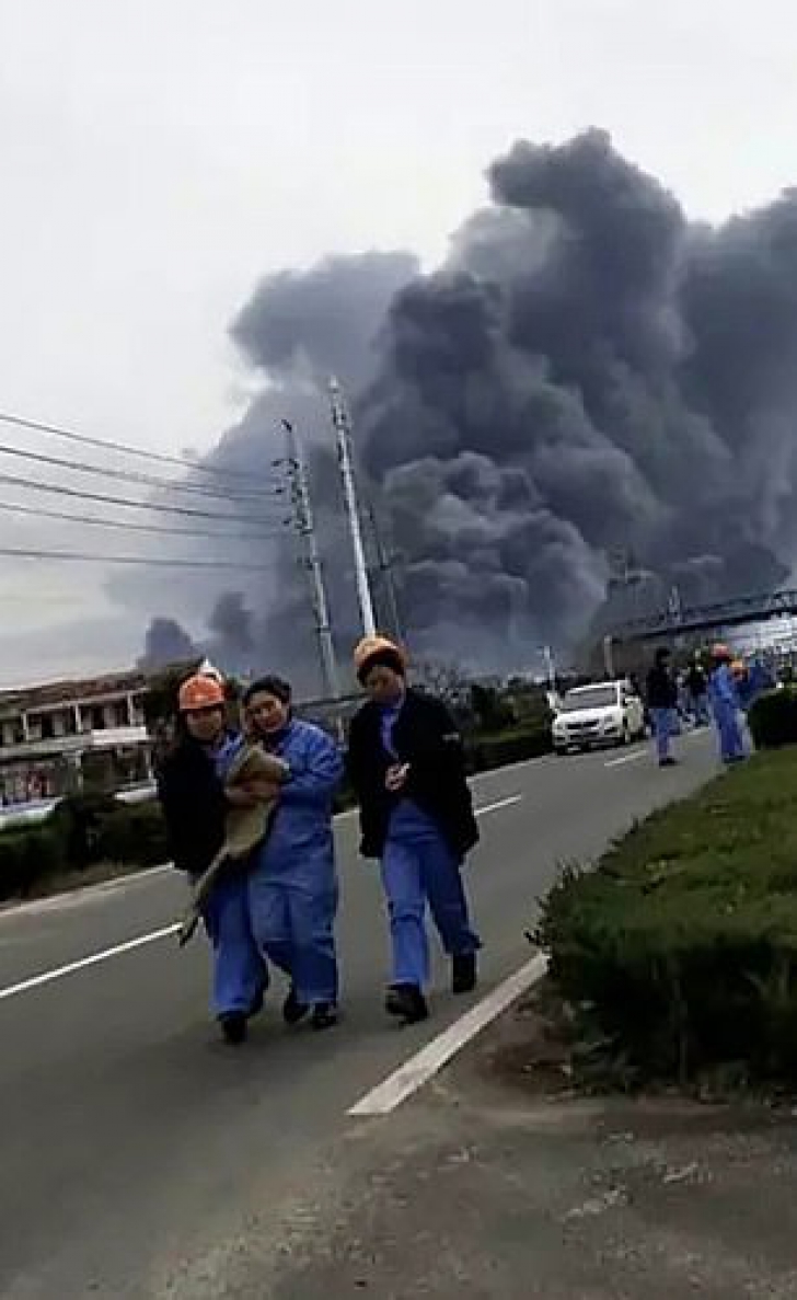 UPDATE: Explozie de proporţii în China, lângă o grădiniţă. 6 morţi şi zeci de răniţi (VIDEO)