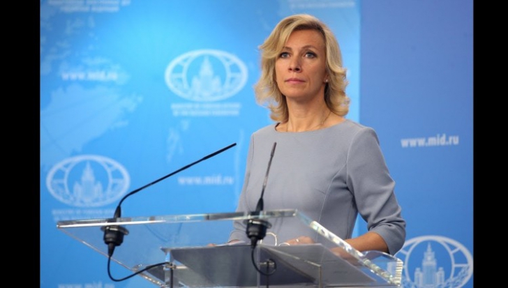 Maria Zaharova, purtătoarea de cuvânt al Ministerului rus de Externe