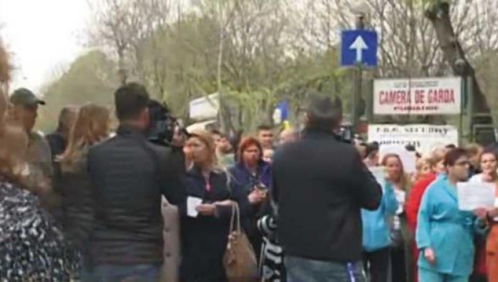 Protest spontan la Spitalul Bagdasar Arseni, Sorina Pintea a schimbat managerul (VIDEO)