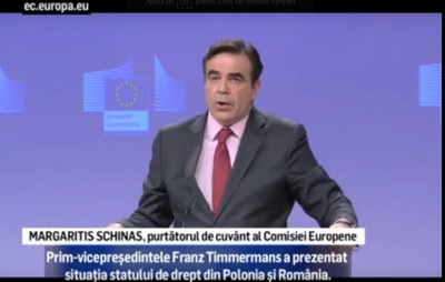 România, nou avertisment de la Comisia Europeană în legătură cu statul de drept