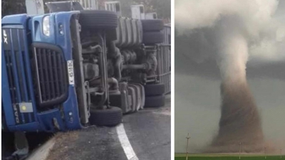 Tornada ucigasa din Calarasi s-a intins si in Ialomita