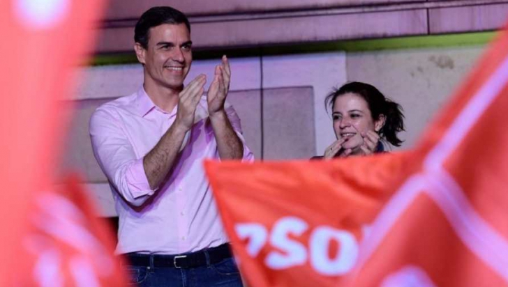 Alegeri Spania. Premierul socialist Pedro Sanchez, victorios. Extrema dreaptă intră în Parlament