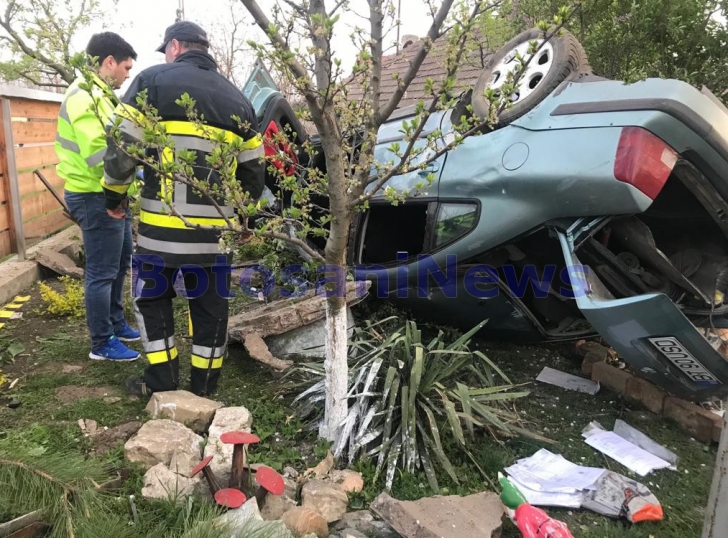Tragedie în Botoșani, accident cu doi morți și doi răniți. Imagini terifiante (FOTO) 