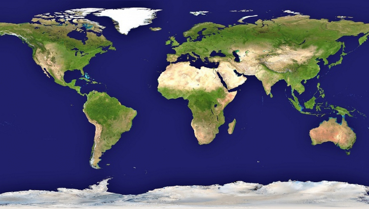 Harta pe care ai învățat-o la școală e falsă! Cât de mari sunt, de fapt, țările lumii?