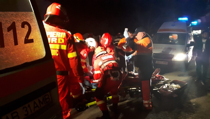 Un mort și doi răniți în urma unui accident rutier în Alba