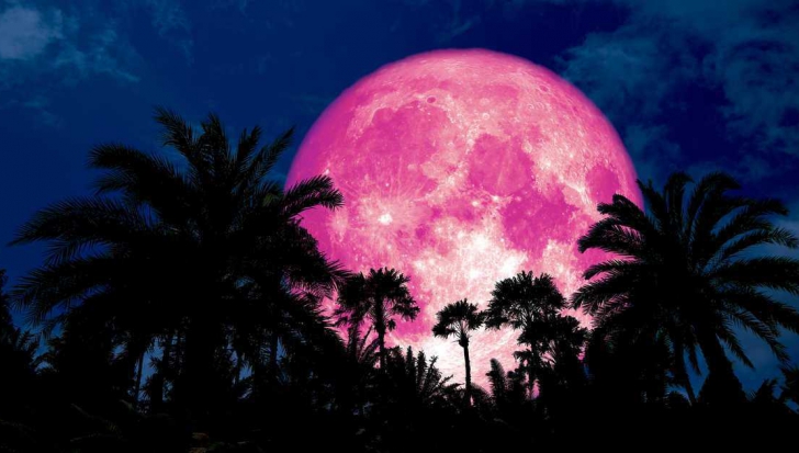 Luna roz 2019. Fenomenul care ne va ține cu ochii pe cer 