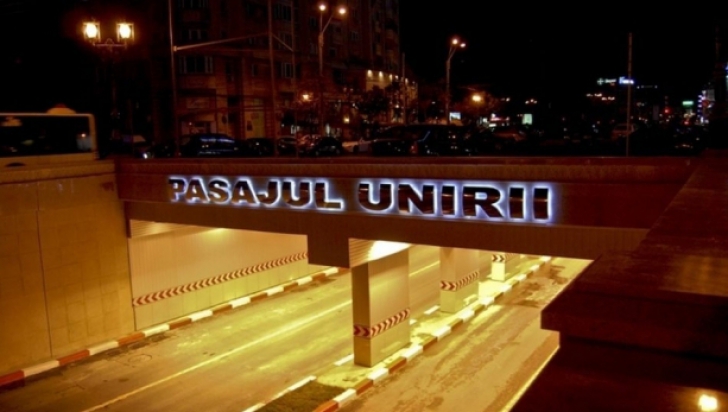 Se închide traficul rutier în pasajul de la Piaţa Unirii din Bucureşti