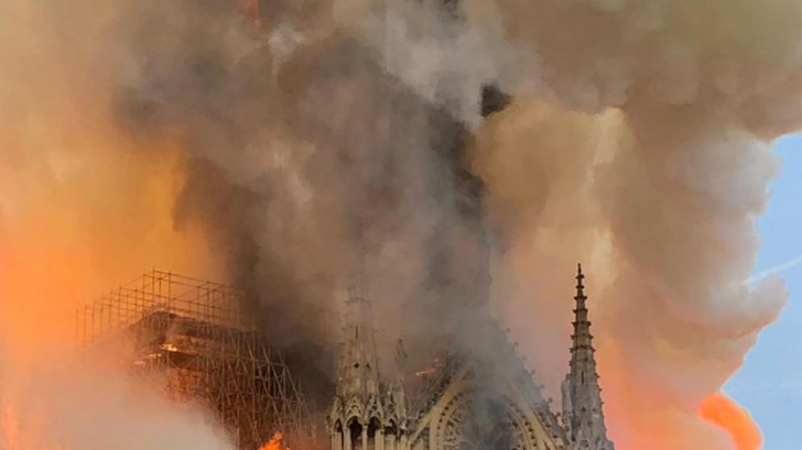 Anunțul președintelui Macron, după tragedia de la catedrala Notre Dame 
