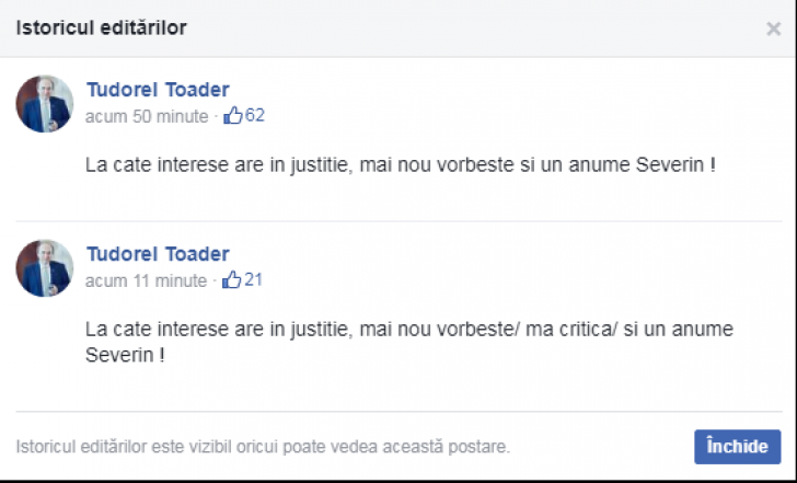 Bâlci online: Tudorel Toader, făcut impotent de Adrian Severin, iese iar la atac  