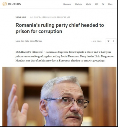 Dragnea la Reuters