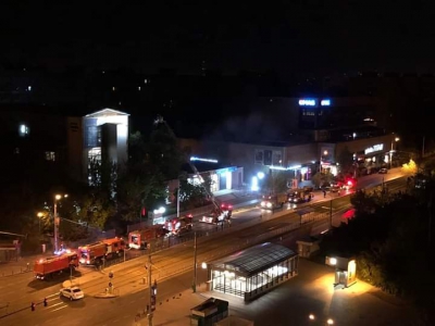 Incendiu la Medlife Titan, in Bucuresti. Pompierii au intervenit cu patru autospeciale