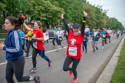 Echipa Salvați Copiii la Bucharest Half Maraton