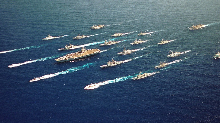SUA trimit un grup naval de luptă în plin conflict în Orientul Mijlociu. Mesaj pentru Iran