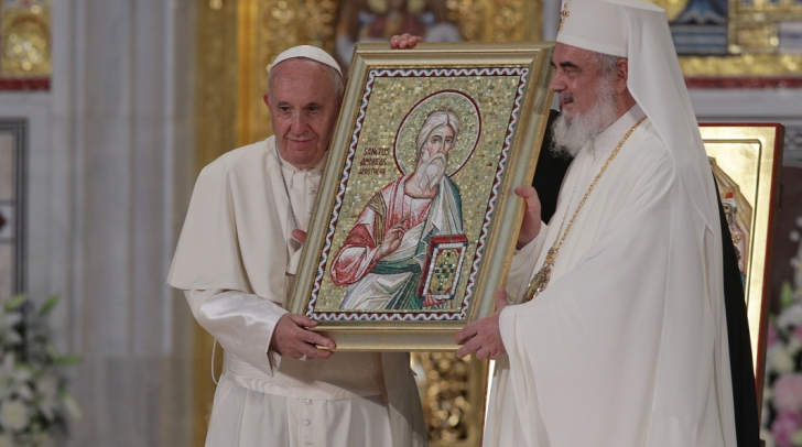 Papa Francisc și Patriarhul Daniel