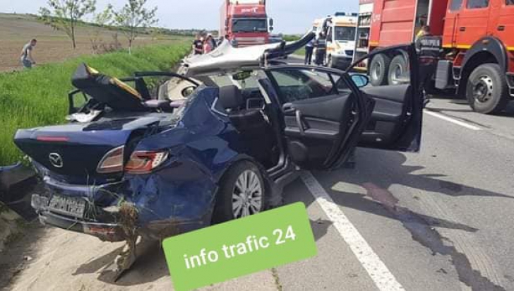 Grav accident la Cluj, duminică după-amiază: trei victime